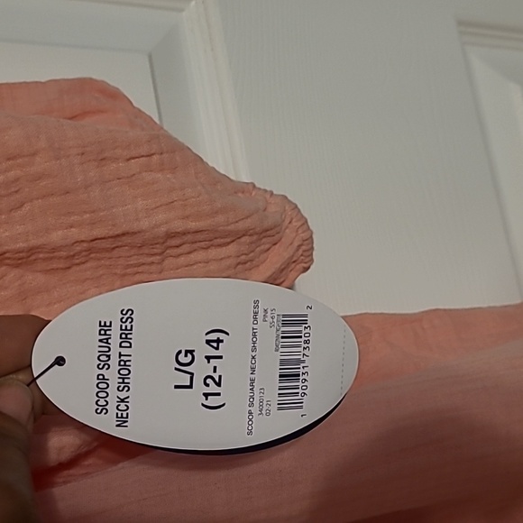 Scoop Square Neck Short Dress NWT - Picture 5 of 7